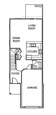 3 Bedroom First Floor